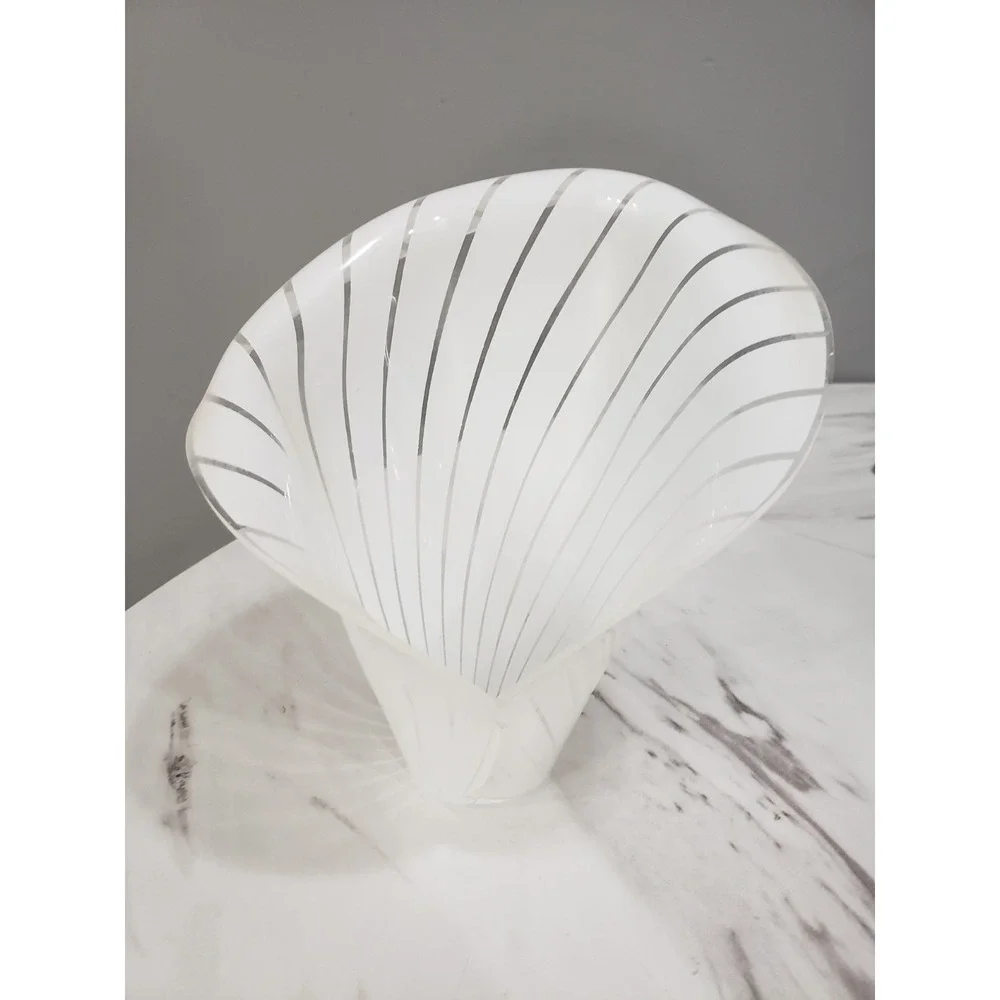 REPLACEMENT SHADE - Vintage Calla Lily Six Shade Table Lamp White #2